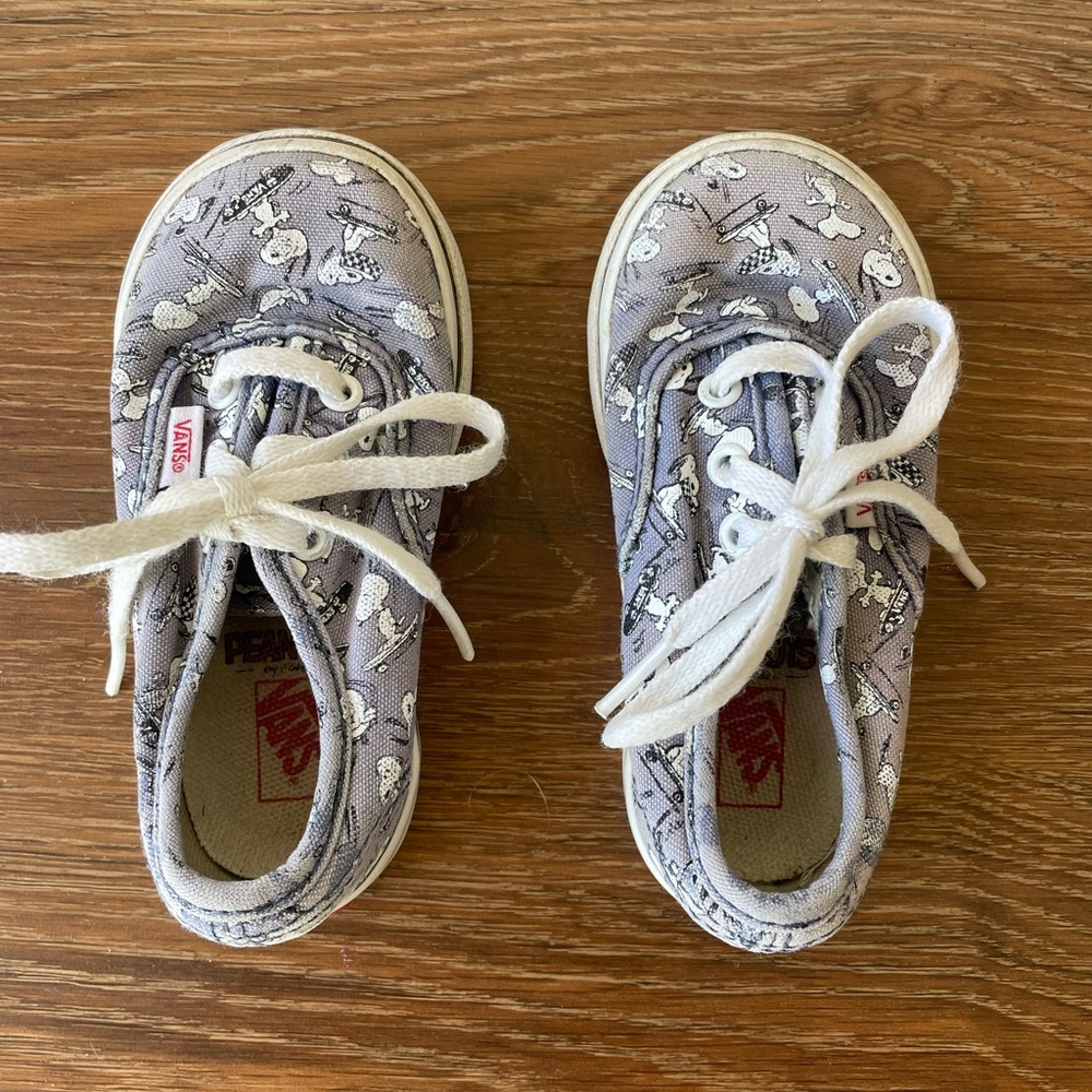Snoopy Vans! Size 5.5. Good condition. Lots of life left!